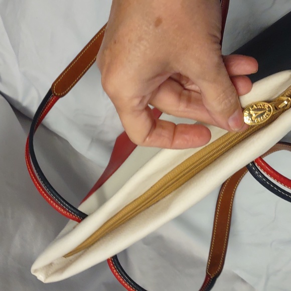 Vintage La Tour Eiffel Pebble Leather Zip Top Shoulder Bag RARE!!! - Picture 4 of 16